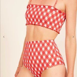 Reformation Heidi Bikini Top